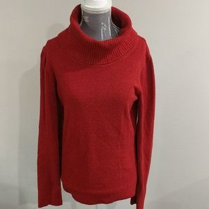 Dalia soft Red turtle neck